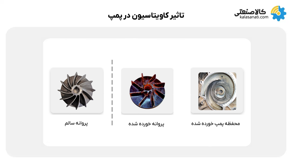 تاثیر کاویتاسیون در پمپ