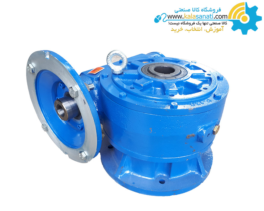 گیربکس Worm gear سهند MVF/FC Sahand سایز 130 فلنچ دار | نمایندگی رسمی ...